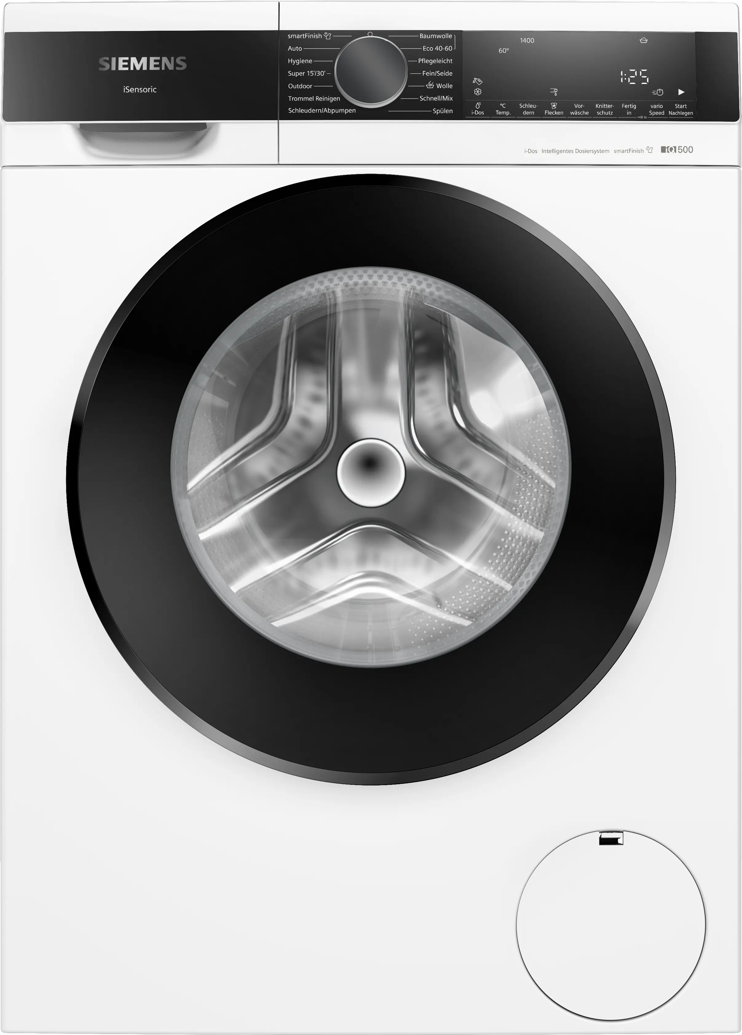 Siemens iQ500 Waschmaschine, Frontlader 9 kg max. 1400 U/min.