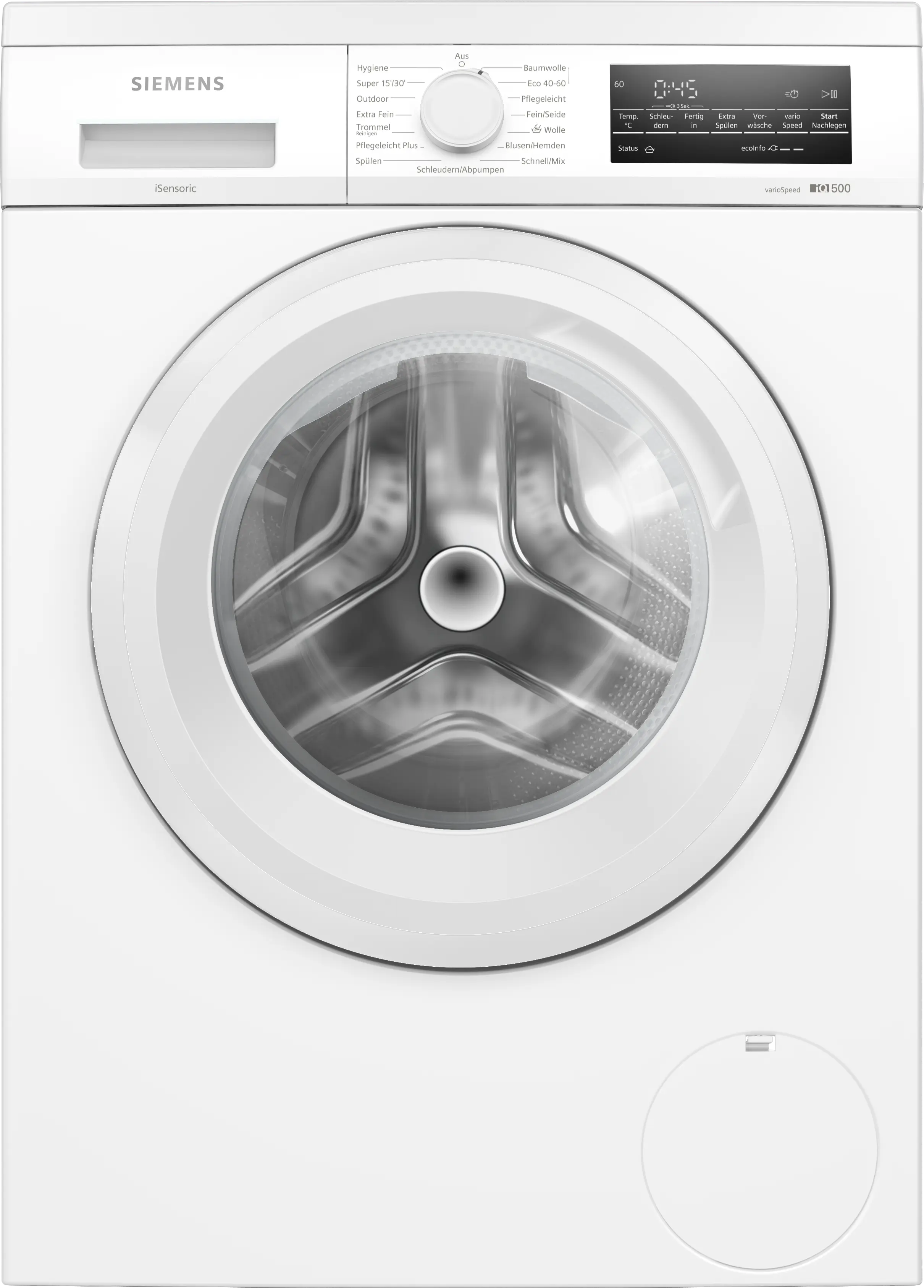 Siemens iQ500 Waschmaschine, unterbaufähig - Frontlader 9 kg max. 1400 U/min.