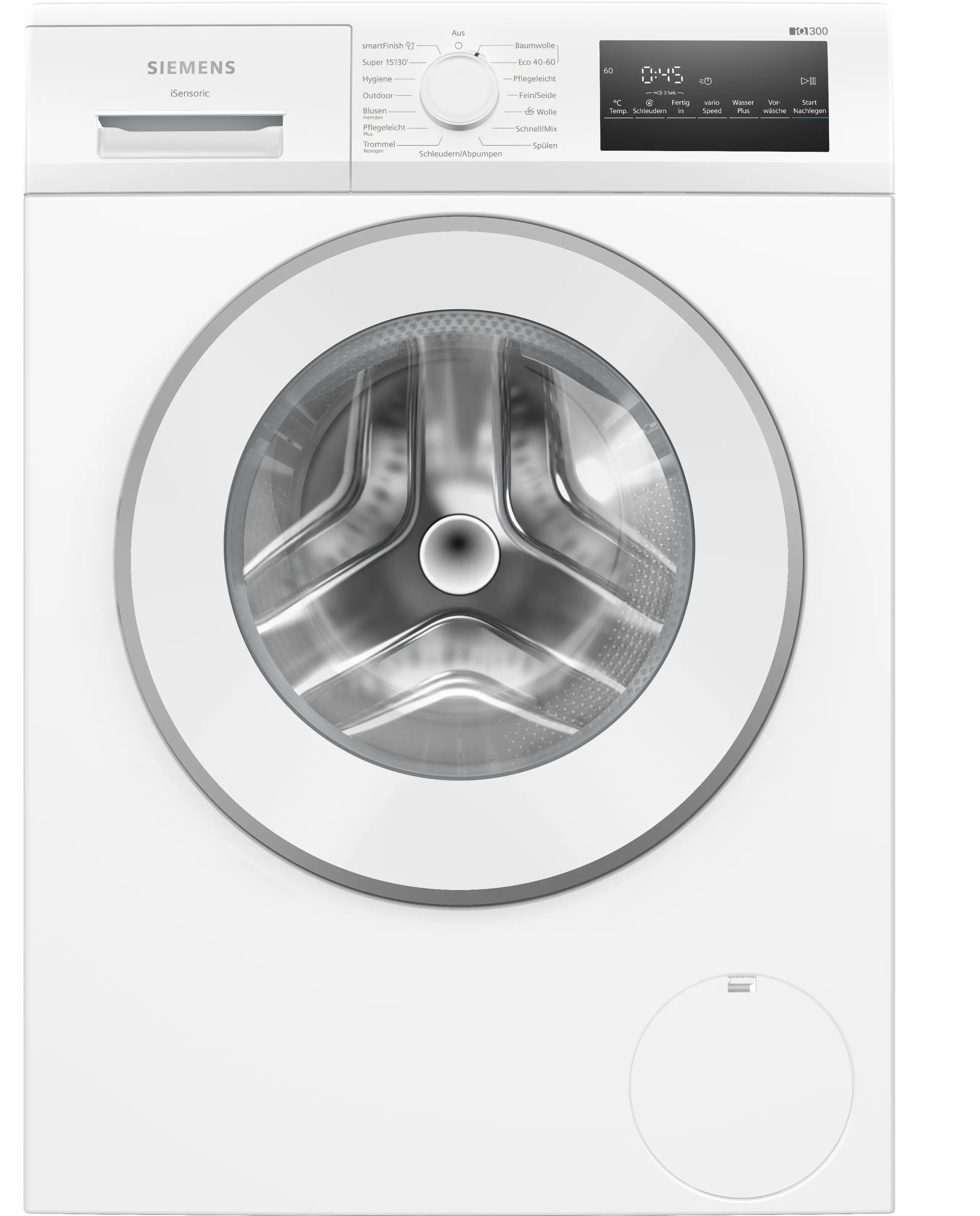 Siemens iQ300 Waschmaschine, Frontlader 9 kg max. 1400 U/min.
