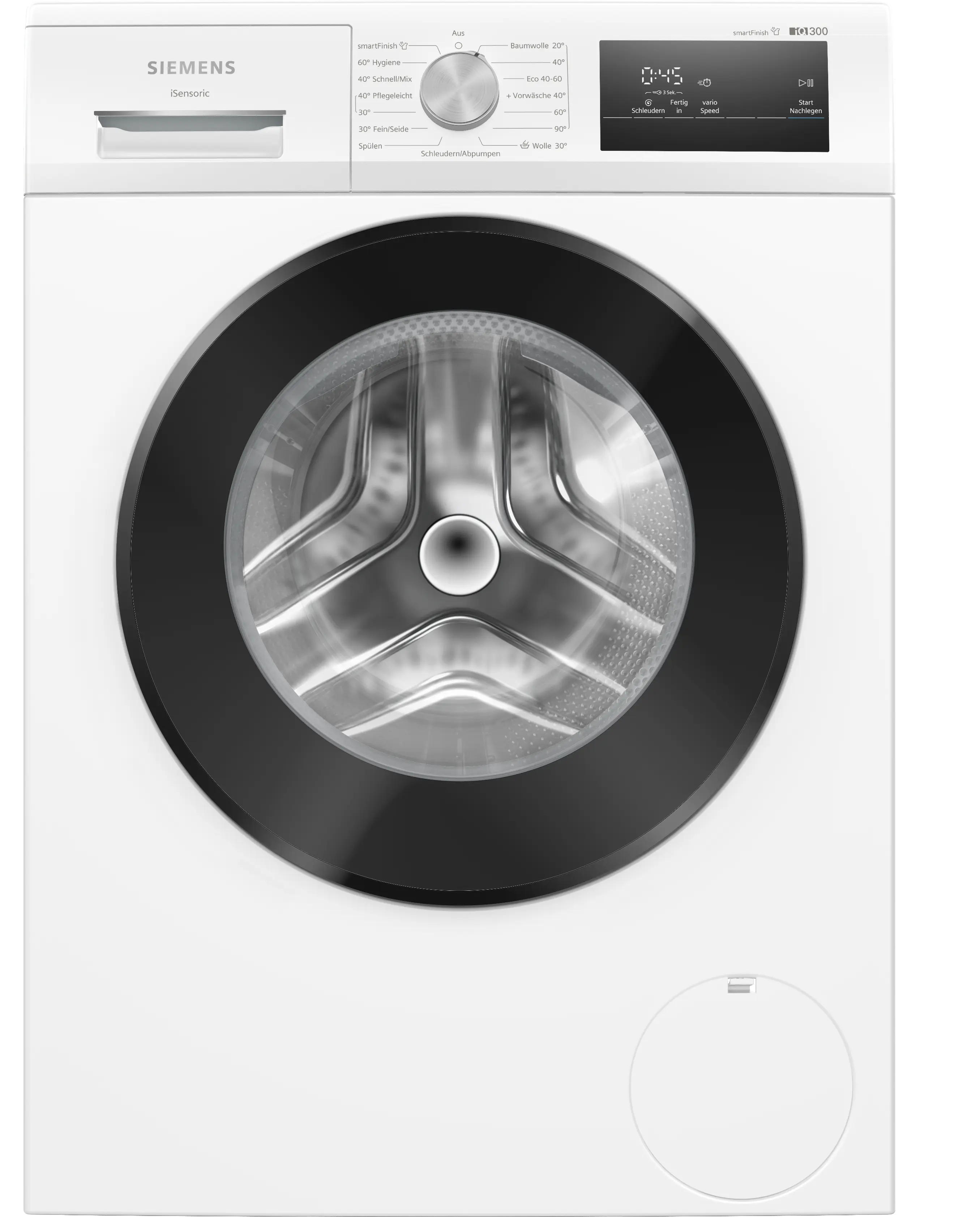 Siemens iQ300 Waschmaschine, Frontlader 8 kg max. 1400 U/min.