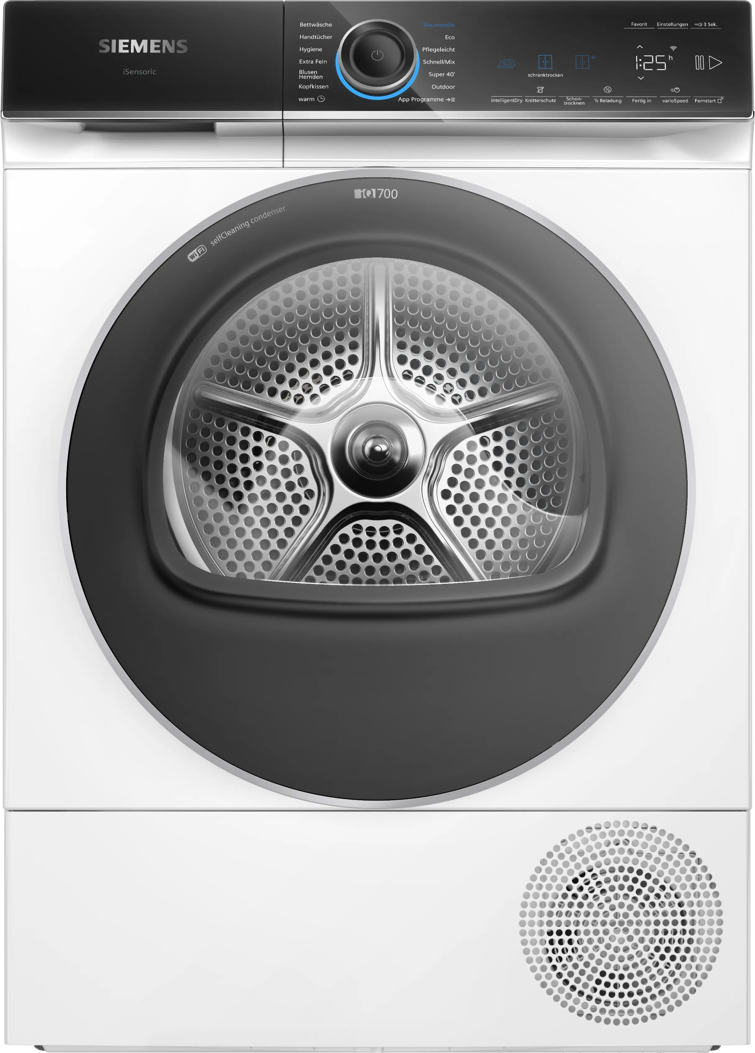 Siemens iQ700 Wärmepumpen-Trockner 9 kg